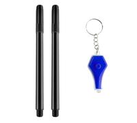NONGYU Lot de 2 stylos à encre invisible avec lumière LED pour anniversaire, Noël, messages secrets, stylo pour enfants avec lumière pour enfants