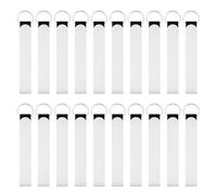 NONGYU Lot de 20 porte-clés vides en néoprène avec dragonne, transfert de chaleur pour filles