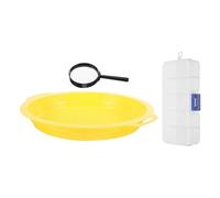 NONGYU Lot de 3 filtres dorés avec poignée ergonomique pour une séparation rapide et des applications polyvalentes