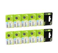 NONGYU Lot de 5/10 piles CR1025 au lithium CR1025, longue durée de vie, appareils à faible consommation d'énergie pour montres à distance