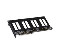 NONGYU Pcie X16 vers 4 ports Split Expansion Card Pcie X16 vers Adaptateur Transfert de Données