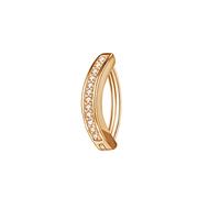 NONGYU Piercing de nombril perforé incurvé inversé en acier inoxydable avec fermeture à charnière, taille unique, Comme décrit, Comme décrit.