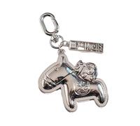NONGYU Porte-clés symbole de prospérité représentant un cheval de dessin animé et une bénédiction immédiate riche pour améliorer la chance, cadeau de Nouvel An, a, taille unique
