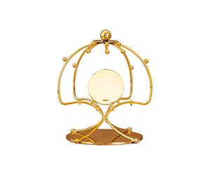 NONGYU Présentoir de diadème tendance en métal doré pour couronne de princesse, serre-tête en cristal, organisateur de rangement pour boucles d'oreilles, Small, Comme décrit