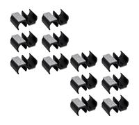 NONGYU Protège-pieds de chaise en feutre antidérapant en forme de U pour les rayures, mouvement silencieux, montage rapide, embouts antidérapants en U