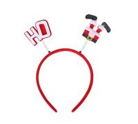 NONGYU Serre-tête de Père Noël festif pour enfants et adultes Accessoire de fête de Noël Léger Accessoire de Noël