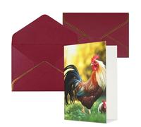 NONHAI Cartes de vœux avec enveloppes « Thinking of You » - Carte vierge - Belle carte de vœux pour anniversaire, fête prénatale, félicitations, mariage, remerciements, toutes occasions