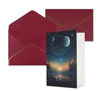 NONHAI Cartes de vœux avec enveloppes « Thinking of You » - Carte vierge - Carte de vœux pour anniversaire, fête prénatale, félicitations, mariage, remerciements, toutes occasions