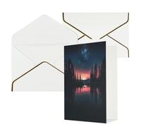 NONHAI Cartes de vœux avec enveloppes « Thinking of You » - Carte vierge - Carte de vœux pour anniversaire, fête prénatale, félicitations, mariage, remerciements, toutes occasions