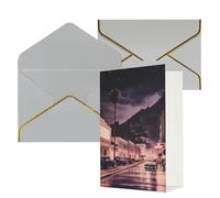 NONHAI Cartes de vœux avec enveloppes « Thinking of You », carte vierge The Old Hollywood pour anniversaire, fête prénatale, félicitations, mariage, remerciements, toutes occasions