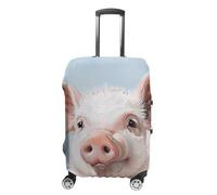 NONHAI Housse de protection pour valise de voyage avec grands yeux qui vous regardent - Élastique - Lavable - Anti-rayures - Convient aux bagages de 45,7 à 81,3 cm, style-7, S