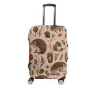 NONHAI Housse de protection pour valise de voyage motif hérisson - 1 élastique lavable et extensible anti-rayures - Convient aux bagages de 45,7 à 81,3 cm, Couleur-5, S