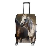 NONHAI Housses de bagage de voyage élastiques et lavables pour bagages de 48 à 81 cm, Style :, S, Imprimé