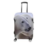 NONHAI Housses de bagage de voyage en forme d'ours polaire - Élastique et lavable - Housse de protection pour bagages de 48,3 à 81,3 cm, Style :, L, Imprimé