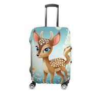 NONHAI Housses de bagage de voyage - Housse de bagage élastique lavable et résistante à la poussière - Pour bagages de 48 à 81 cm, Style :, L, Imprimé