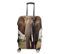 NONHAI Housses de bagage de voyage, housses de bagage éléphant, élastique, lavable, housse de protection pour valises de 48,3 à 81,3 cm, Style :, L, Imprimé