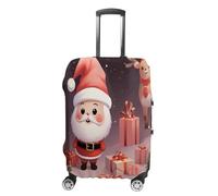 NONHAI Housses de bagages de voyage mignonnes de Noël, housses de bagages élastiques et lavables - Housse de protection extensible anti-poussière pour bagages de 48 à 81 cm, Style :, S, Imprimé