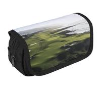 NONHAI Trousse à crayons - Pour parcours de golf - Portable - Organiseur de bureau - Double fermeture éclair - Style - Taille unique, Style :, Taille unique