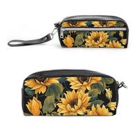 NONHAI Trousse à crayons tournesol « Thank You for Brightening My Life » - Grande capacité - Trousse à crayons pour homme et femme - Trousse à stylos pour fournitures de bureau, style, 20 x 10 x 5,5