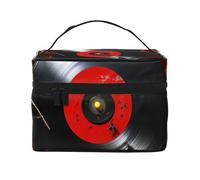 NONHAI Trousse de maquillage de voyage pour femme - Grande capacité - Trousse de toilette - Beautés naturelles - Organisateur de maquillage avec poignée - Trousse de maquillage essentielle de voyage,