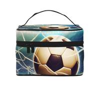 NONHAI Trousse de maquillage de voyage pour femme - Grande capacité - Trousse de toilette de golf, yacht, club, organisateur de maquillage avec poignée - Trousse de maquillage essentielle de voyage,