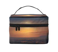 NONHAI Trousse de maquillage de voyage pour femme - Grande capacité - Trousse de toilette de golf, yacht, club, organisateur de maquillage avec poignée - Trousse de maquillage essentielle de voyage,