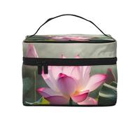 NONHAI Trousse de maquillage de voyage pour femme - Grande capacité - Trousse de toilette pour cartes à jouer - Organisateur de maquillage avec poignée - Trousse de maquillage essentielle de voyage,