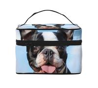 NONHAI Trousse de maquillage de voyage pour femme - Grande capacité - Trousse de toilette pour cartes à jouer - Organisateur de maquillage avec poignée - Trousse de maquillage essentielle de voyage,