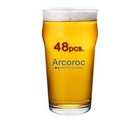 Nonic Pint Glasses CE 20oz - Set of 48 | Imperial Pint Glasses, English Pub Glasses by Pasabahce