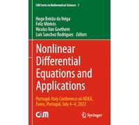 Nonlinear Differential Equations and Applications: Portugal-Italy Conference on NDEA, Évora, Portugal, July 4-6, 2022