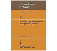 Nonlinear Evolution Equations And Dynamical Systems