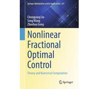 Contrôle optimal fractionnaire non linéaire – Théorie et calcul numérique