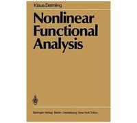 Nonlinear Functional Analysis