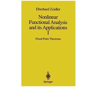 Nonlinear Functional Analysis And Its Applications