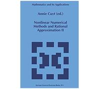 Nonlinear Numerical Methods And Rational Approximation Ii