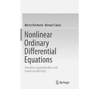 Nonlinear Ordinary Differential Equations