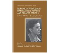 Nonlinear Problems In Mathematical Physics And Related Topics Ii