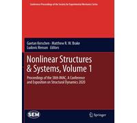 Nonlinear Structures & Systems, Volume 1