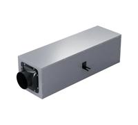 NonMiFyR Boîte Silencieuse Ventilation d'air Frais Peint par Pdrage Silencieux Conduit Acstique en Métal pr Espaces Vie, 205mm