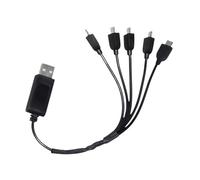 NonMiFyR Câble USB Accessoires pour 5 Pièces de Mise à Niveau Accessoires pour Quadricoptère RC Câble Mini USB pour