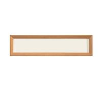 NonMiFyR Cadre Photo Rectangulaire En Bois, Idéal pour Une Décoration Murale Créative. Fabriqué En Bois Polyvalent, Il Peut Servir de Cadeau Ou de Support pour, Couleur Du Bois, 10.5 Cm X 32 Cm