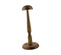 NonMiFyR Chapeau Support Chapeau en Bois Rack Rond Amovible Porte-chapeau Rustique Présentoir Socle Robuste Fabrication Artisanale Bois Adapté à Salle