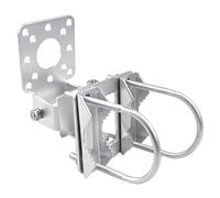 NonMiFyR Collier de Fixation pour Mât D'antenne en Fer, Matériel de Montage Facile à Installer pour L'extérieur