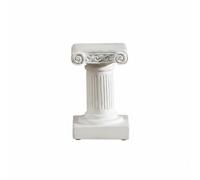 NonMiFyR Column Candle Stand Porte-bougie Colonne Classique Support Bougie Pilier Socle Angelot Décor Résine Composition Modulable en Pièces Séparées et, Colonne Romaine Petite