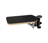 NonMiFyR Computer Arm Rest Support Ergonomique avec Support D'avant-Bras Coussin Repose-Poignet Pliable en Bois de Acier pour Bureau Adapté pour Travail, avec Tampon