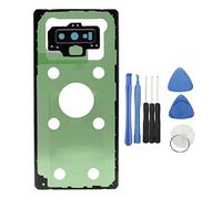 NonMiFyR Coque Arrière pour Téléphone Intelligent Compatible Galaxy Note 9 N960 Boîtier Panneau Batterie Remplacement en Verre Adapté pour Réparation, Violet