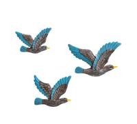 NonMiFyR Décoration Murale En Trois Parties Représentant Des Mouettes, Oiseaux En Vol Suspendus, Sculpture, Oiseaux Marins, Ornements Créatifs, Sculptures, Style C