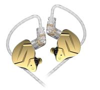 NonMiFyR Écouteurs Intra Auriculaires Gaming Casque Filaire Oreillettes Micro Commande Multifonction Son Clair Immersif Basses Renforcées Driver Dynamique 10, Doré, Standard