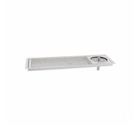 NonMiFyR Égouttoir à Verres Robuste en Acier Inoxydable Support Multifonction avec Drainage et Plateau Intégré Buse Rotative Automatique Adapté pour Bar Café Usage Domestique, 6320