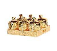 NonMiFyR Ensemble de Boîtes de Rangement Décoratives avec Couvercles Hermétiques, pour Les En-cas, Les Noix et Plus Encore.